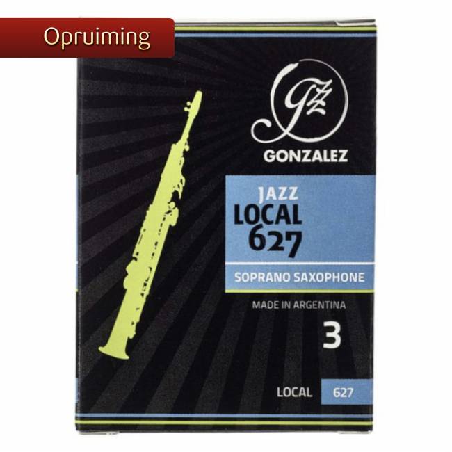 Gonzalez Jazz Local 627 sopraansax riet per 10 stuks