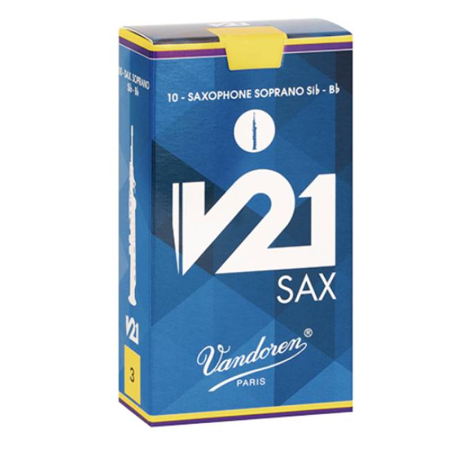 Vandoren V21 sopraansax riet per 10 stuks