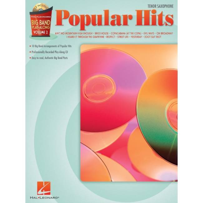 Big Band Play-Along vol. 2: Popular Hits tenorsax