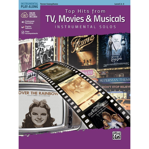 Top Hits from TV, Movies & Musicals tenorsax
