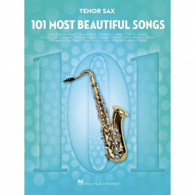 101 Most Beautiful Songs tenorsax