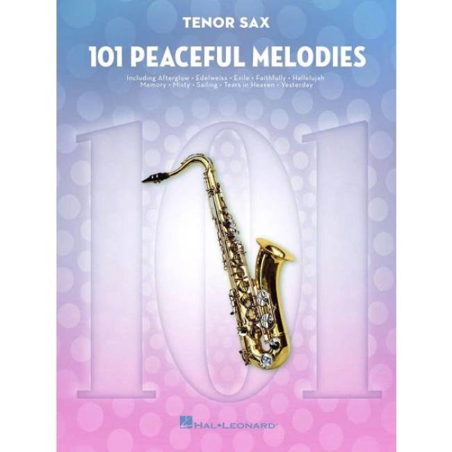 101 Peaceful Melodies tenorsax
