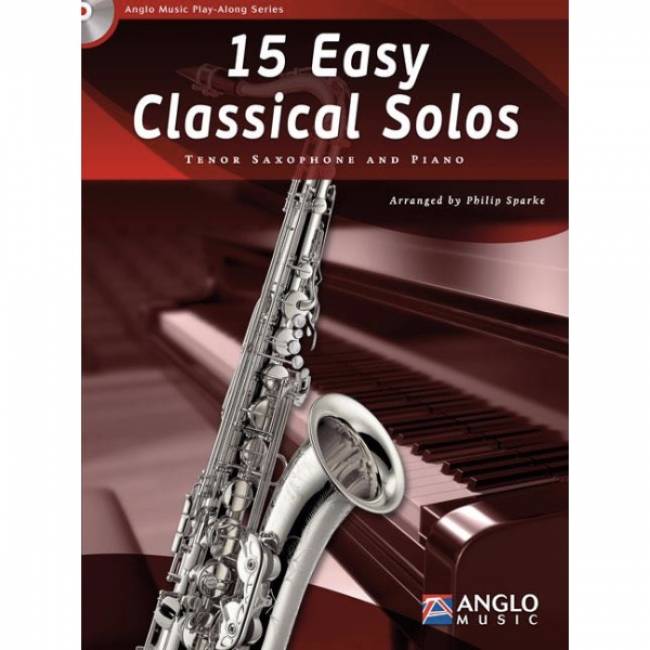 15 Easy Classical Solos tenorsax & piano