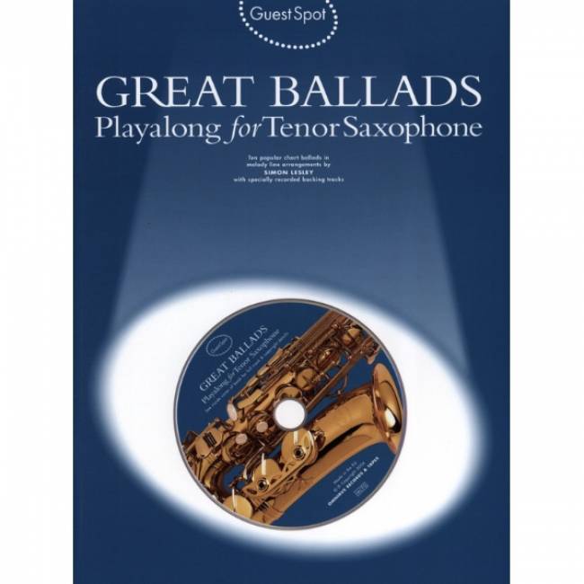 Guest Spot: Great Ballads tenorsax