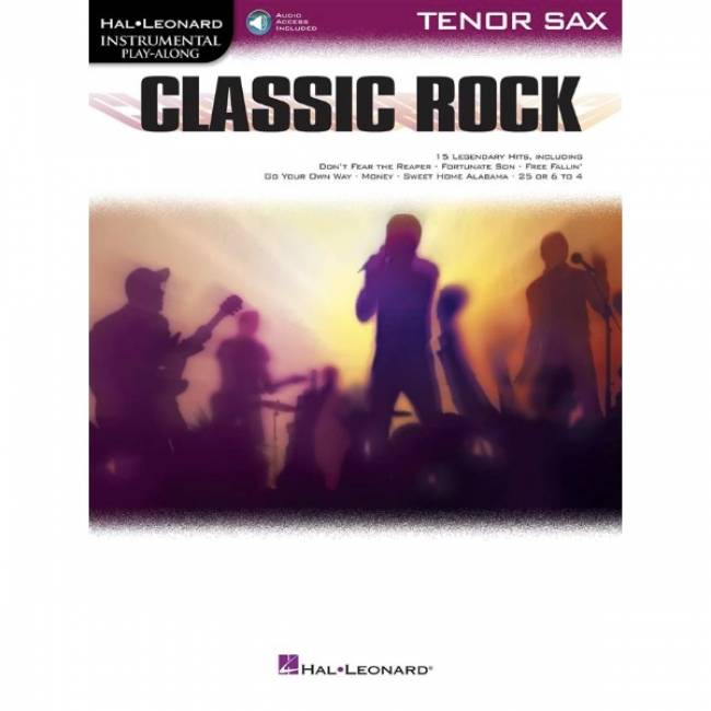 Instrumental Play-Along: Classic Rock tenorsax