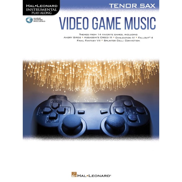 Instrumental Play-Along: Video Game Music tenorsax