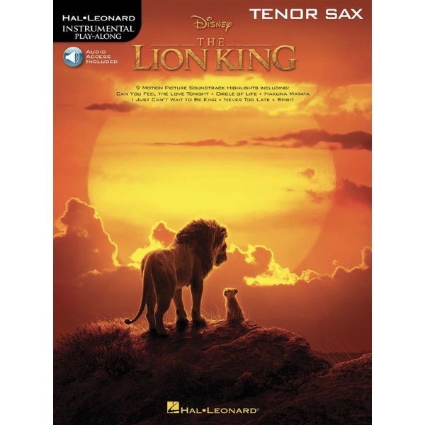 Instrumental Play-Along: The Lion King tenorsax