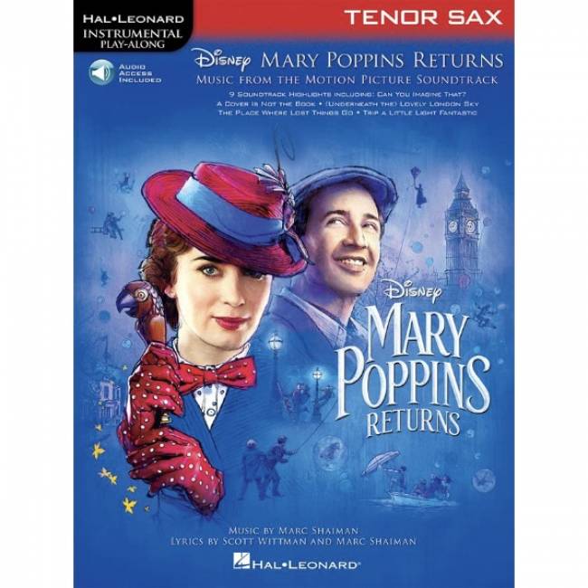 Instrumental Play-Along: Mary Poppins Returns tenorsax