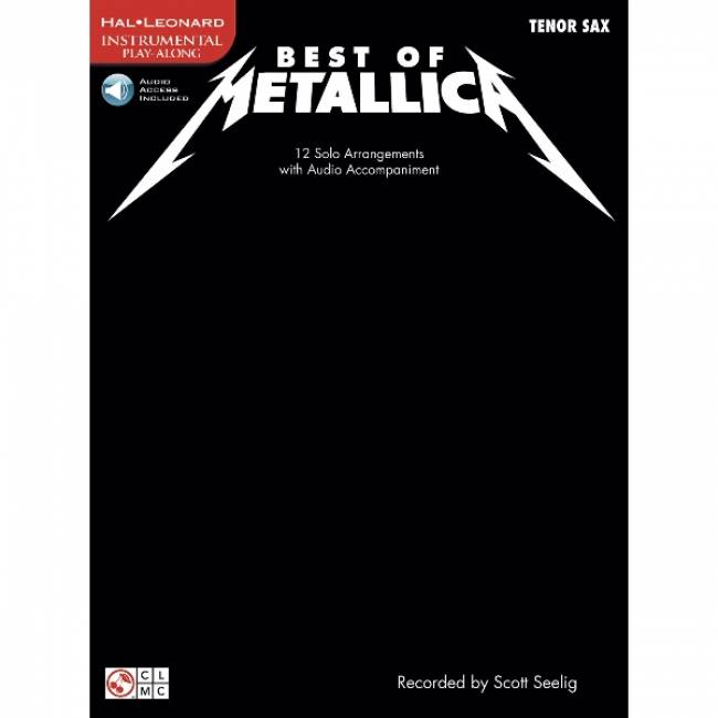 Instrumental Play-Along: Best of Metallica tenorsax