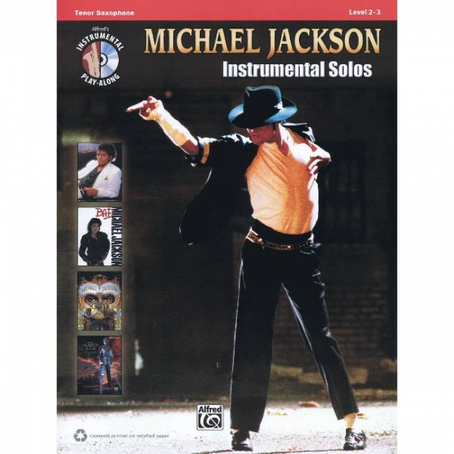 Instrumental Play-Along: Michael Jackson Instrumental Solos tenorsax