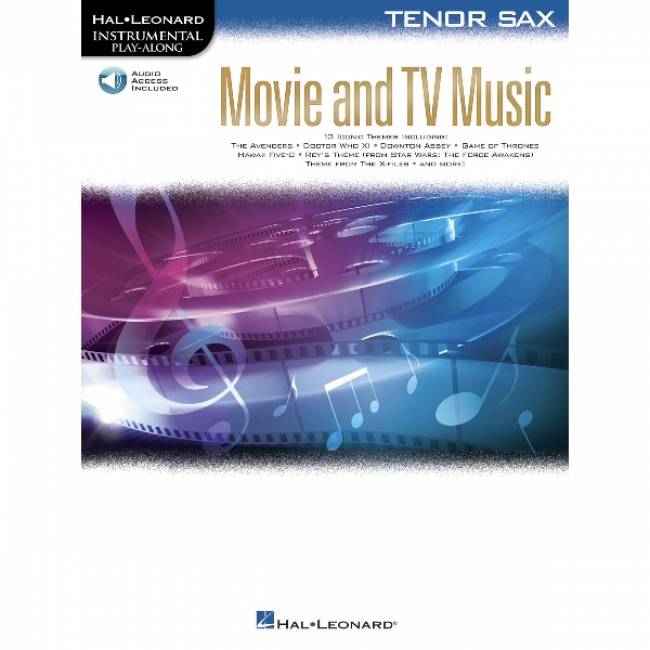 Instrumental Play-Along: Movie and TV Music tenorsax
