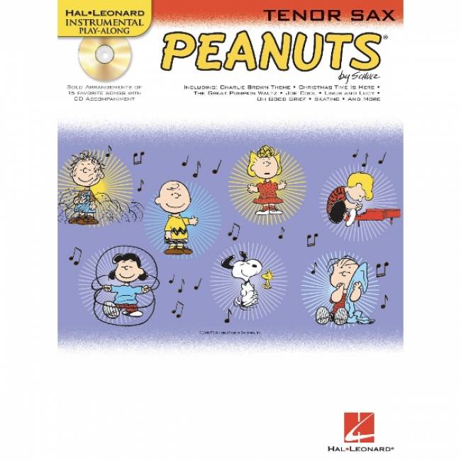 Instrumental Play-Along: Peanuts tenorsax