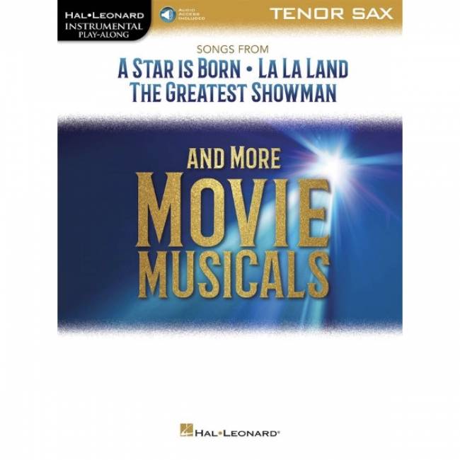 Instrumental Play-Along: Songs from A Star Is Born and More Movie Musicals tenorsax