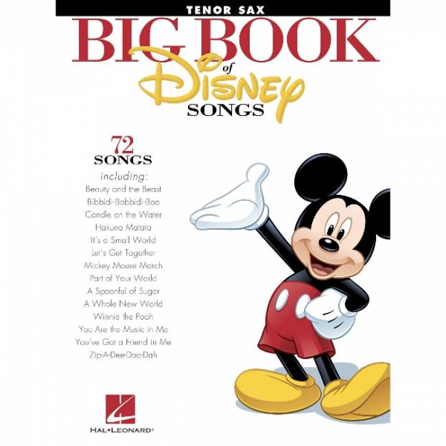 The Big Book of Disney Songs tenorsax