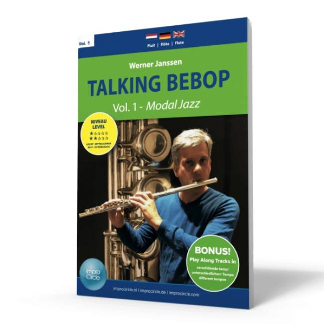 Werner Janssen: Talking Bebop – vol. 1 Modal Jazz dwarsfluit