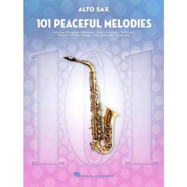 101 Peaceful Melodies altsax