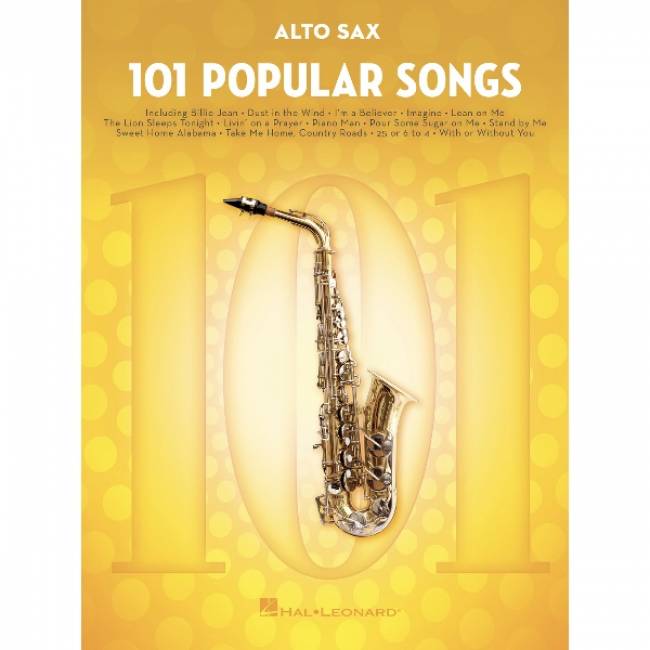 101 Popular Songs altsax
