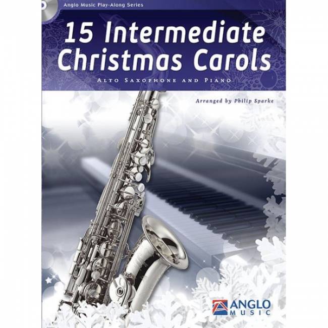 15 Intermediate Christmas Carols altsax & piano
