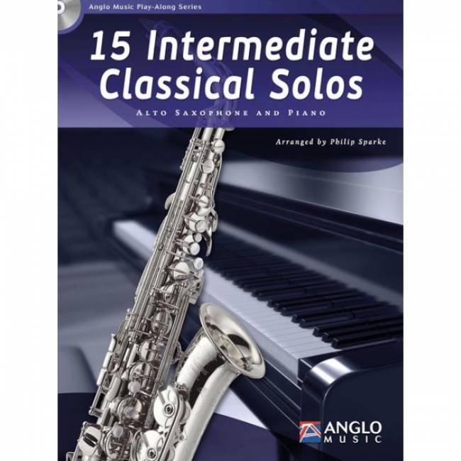 15 Intermediate Classical Solos altsax & piano