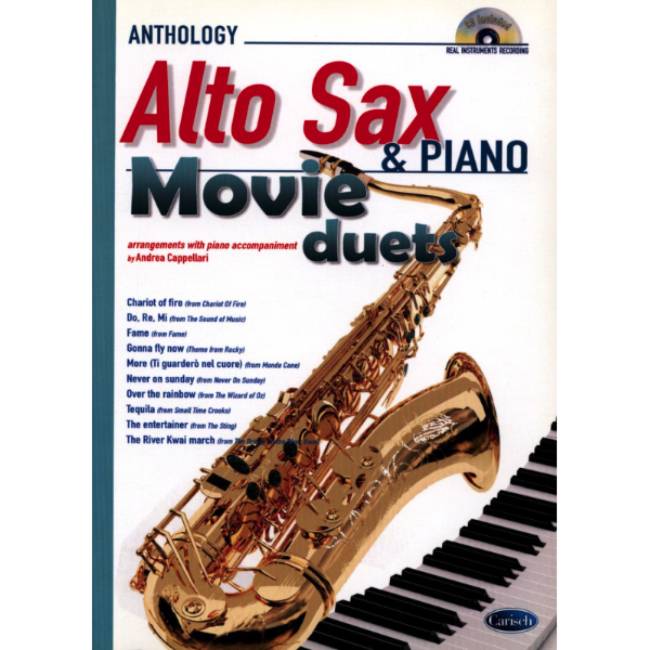 Anthology Movie Duets altsax & piano