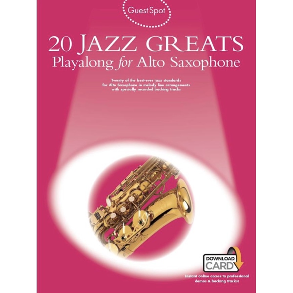 Guest Spot: 20 Jazz Greats altsax