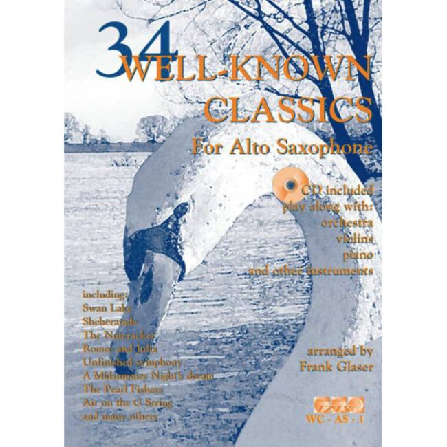 34 Well-known Classics altsax