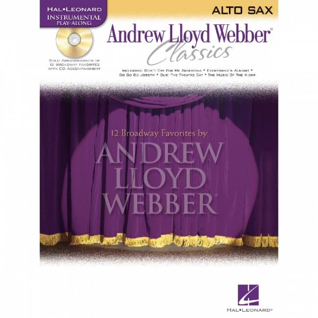 Instrumental Play-Along: Andrew Lloyd Webber Classics altsax