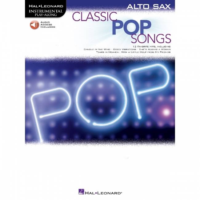 Instrumental Play-Along: Classic Pop Songs altsax