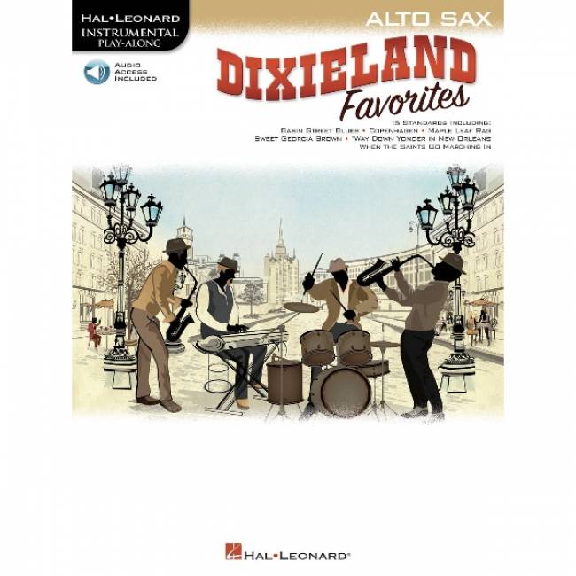 Instrumental Play-Along: Dixieland Favorites altsax
