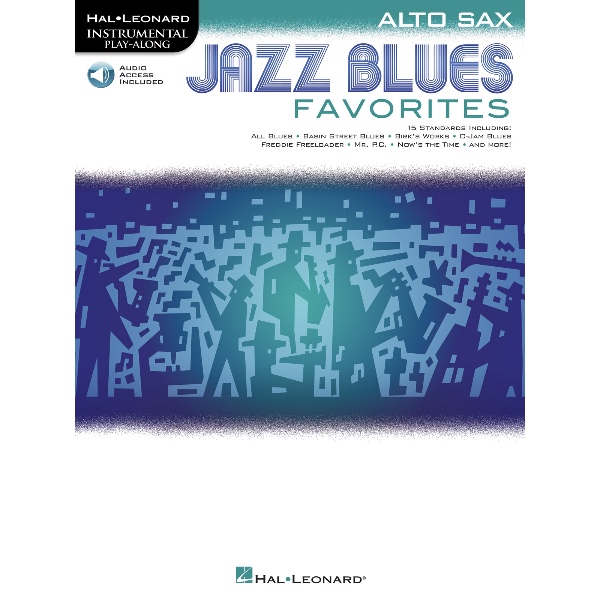 Instrumental Play-Along: Jazz Blues Favorites altsax