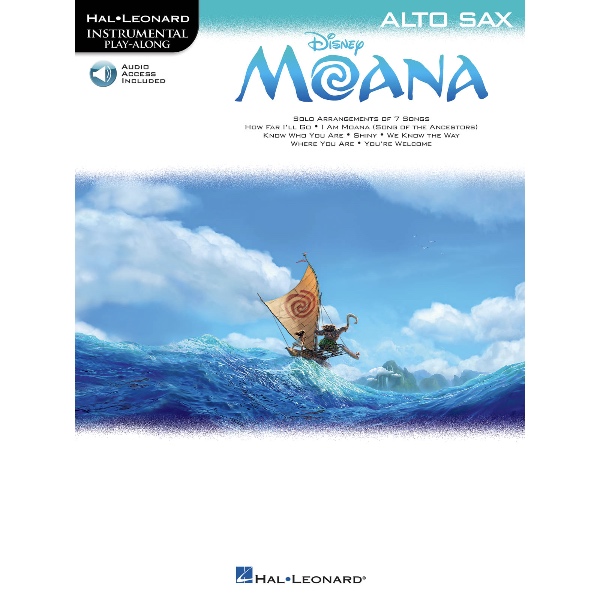 Instrumental Play-Along: Moana altsax