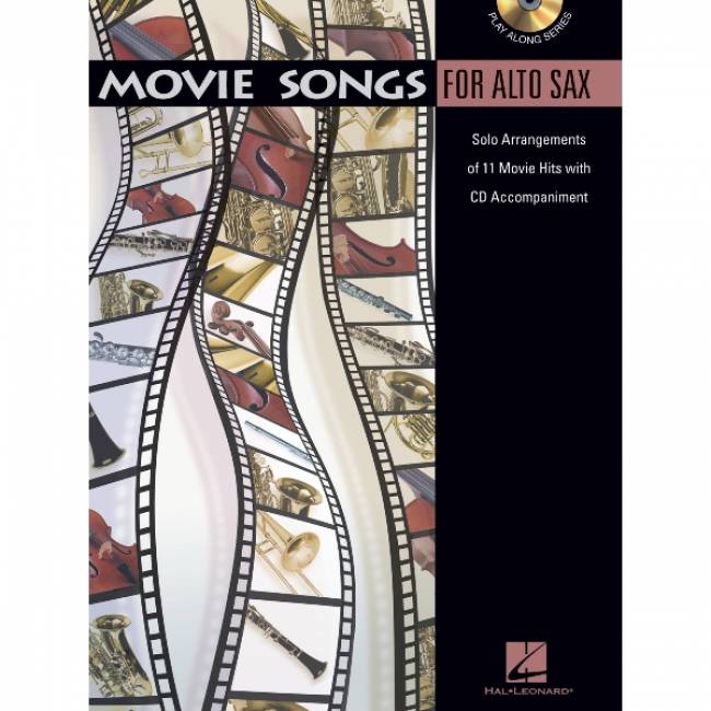 Instrumental Play-Along: Movie Songs altsax