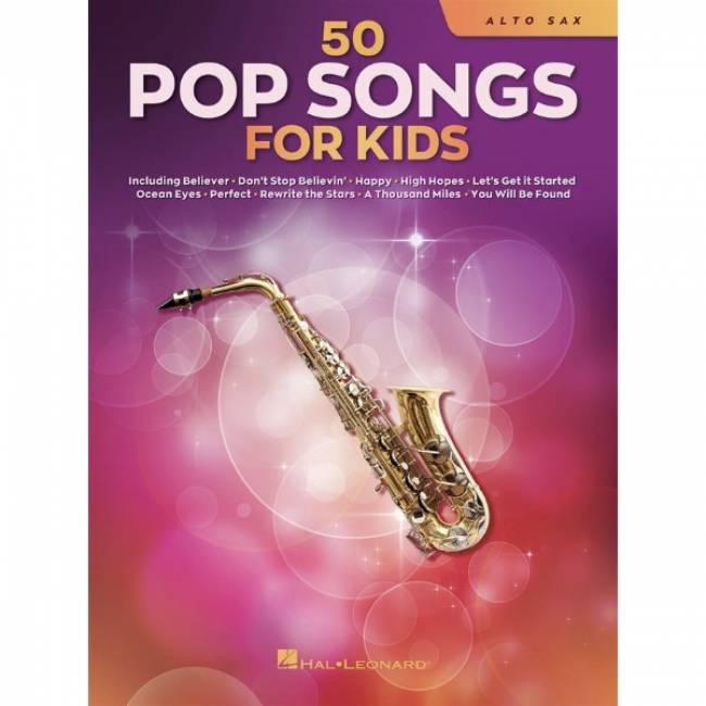 50 Pop Songs for Kids altsax