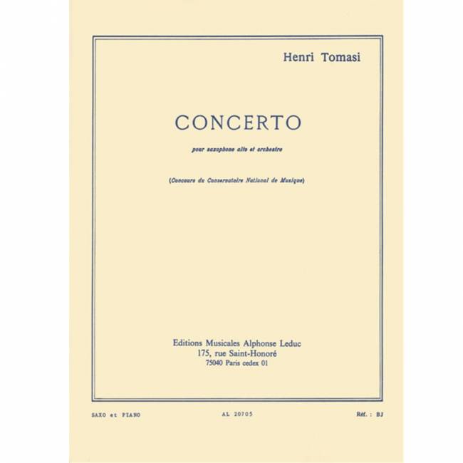 Concerto altsax & piano