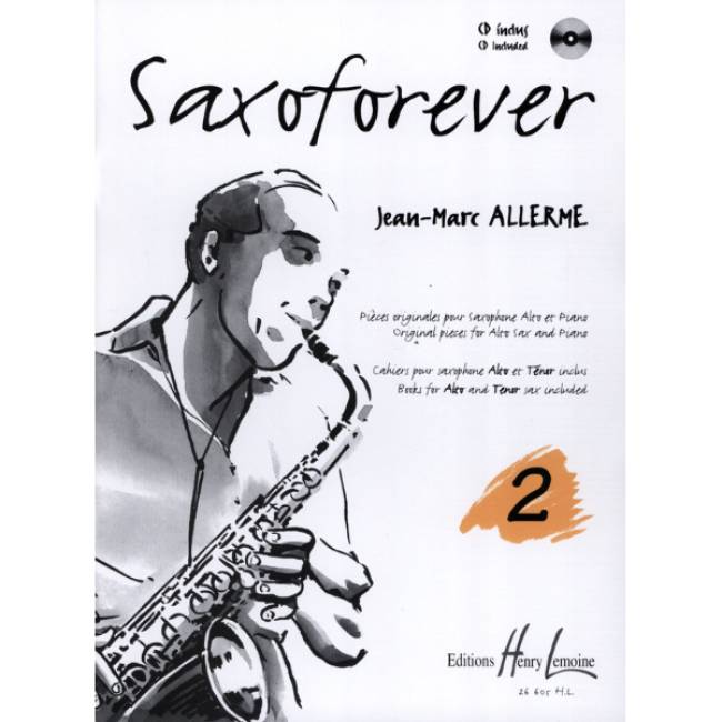 Saxoforever 2 alt-, tenorsax & piano