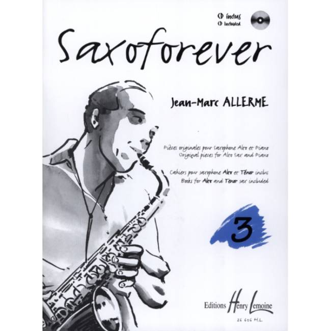 Saxoforever 3 alt-, tenorsax & piano