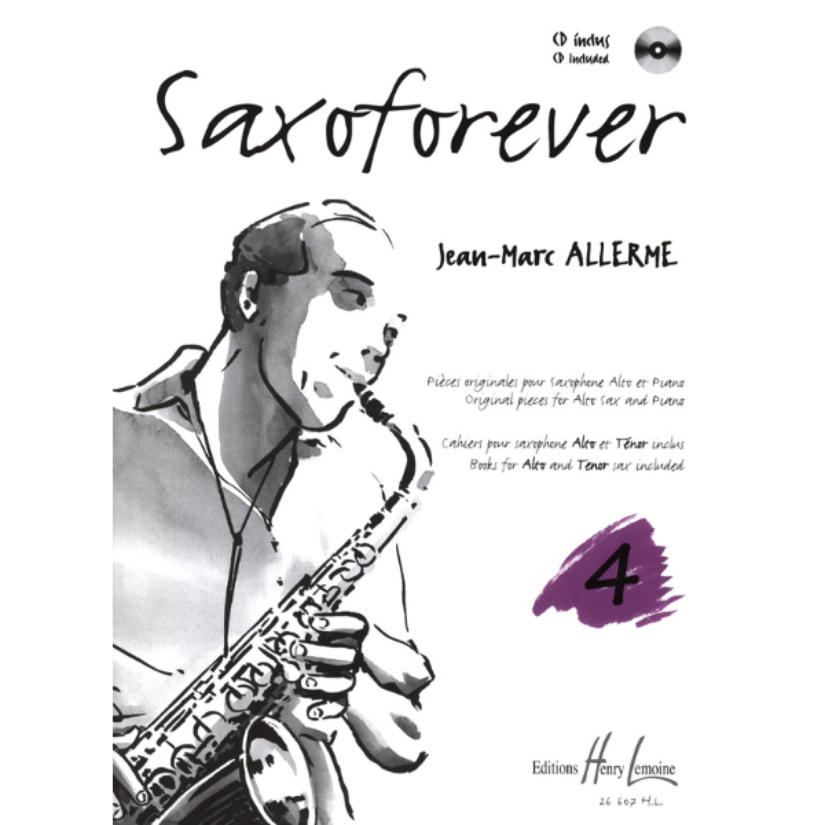 Saxoforever 4 alt-, tenorsax & piano