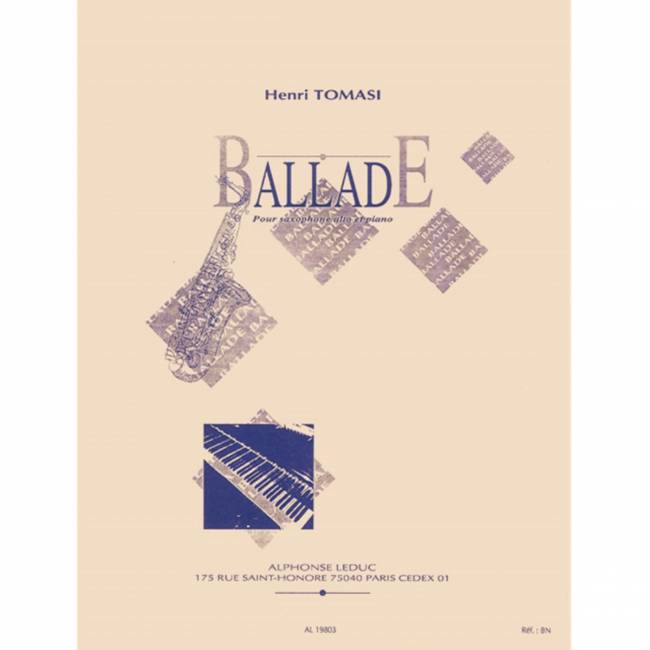 Ballade altsax & piano