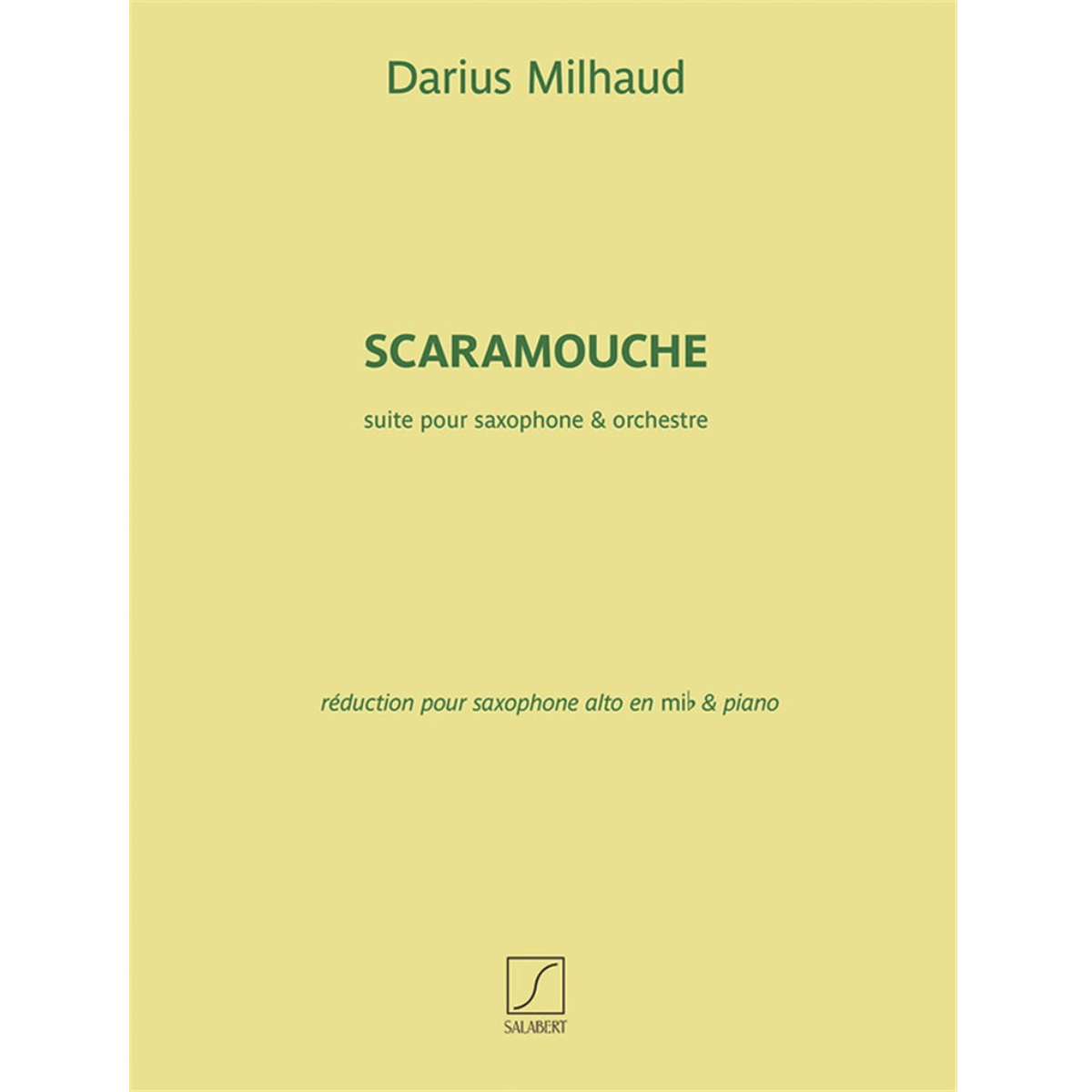 Scaramouche altsax & piano