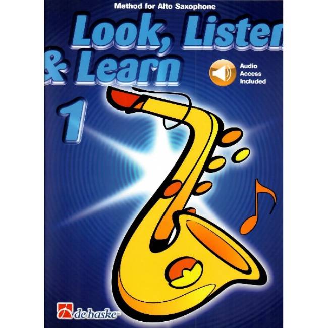 Look, Listen & Learn 1 alto saxophone