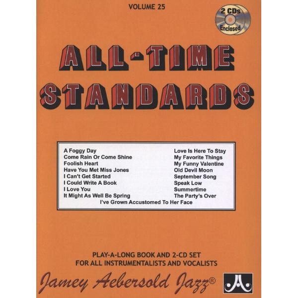 Aebersold vol. 25: All-Time Standards
