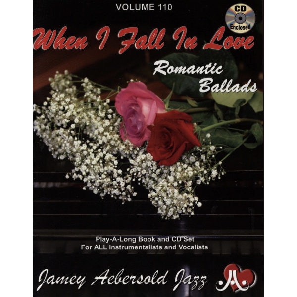 Aebersold vol. 110: When I Fall In Love - Romantic Ballads