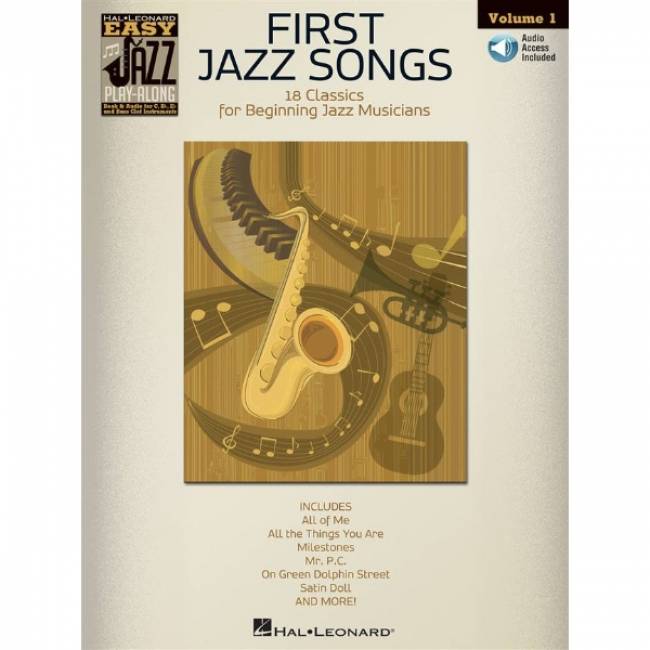 Easy Jazz Play-Along volume 1: First Jazz Songs