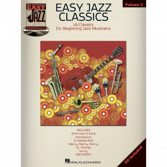 Easy Jazz Play-Along volume 3: Easy Jazz Classics