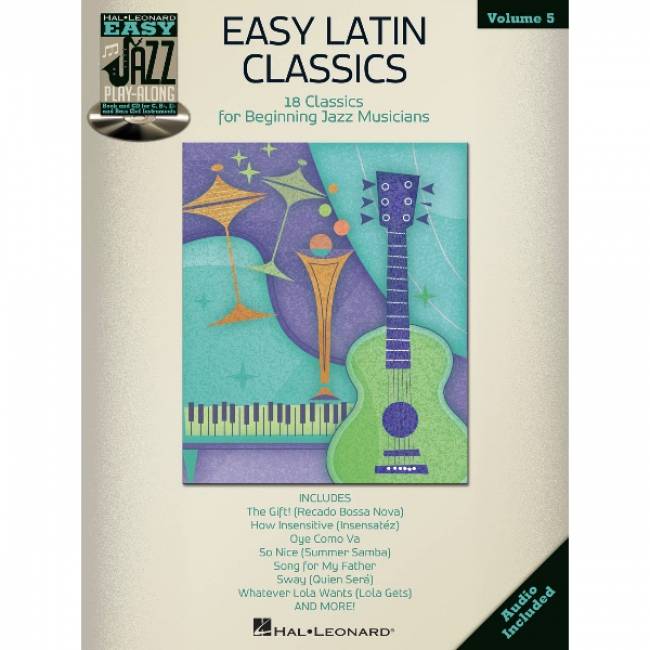 Easy Jazz Play-Along volume 5: Easy Latin Classics
