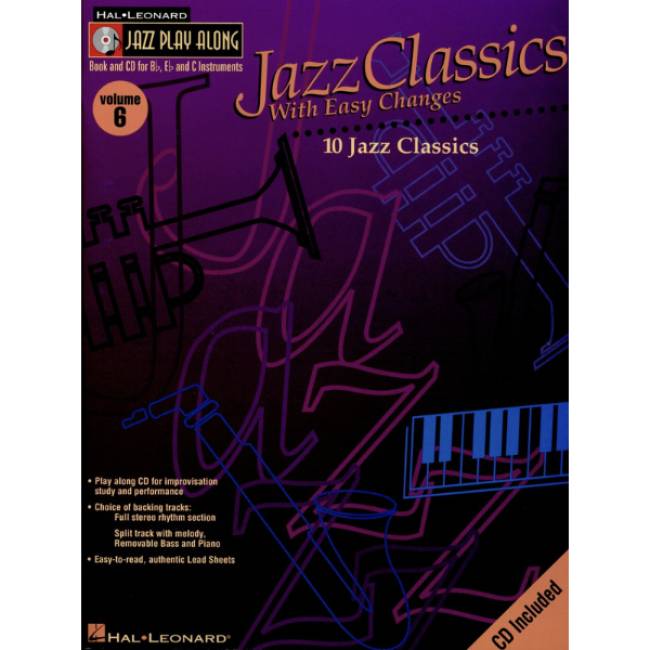 Jazz Play-Along vol. 6: Jazz Classics with Easy Changes