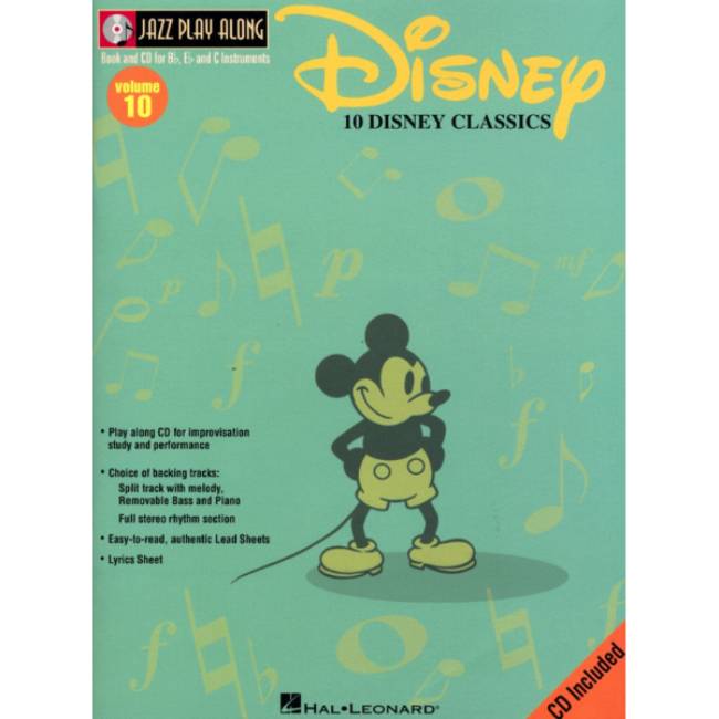 Jazz Play-Along vol. 10: Disney