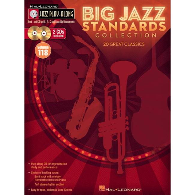 Jazz Play-Along vol. 118: Big Jazz Standards Collection