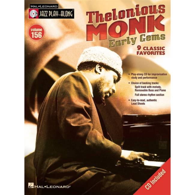 Jazz Play-Along vol. 156: Thelonious Monk - Early Gems