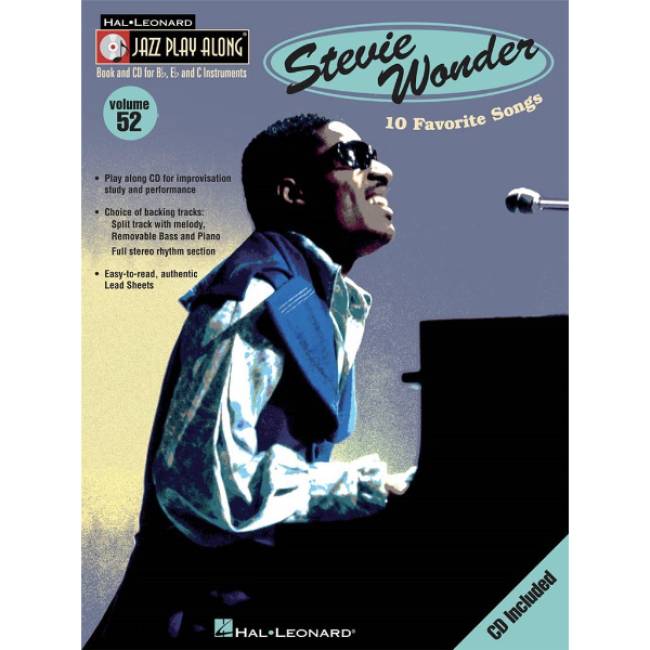 Jazz Play-Along vol. 52: Stevie Wonder